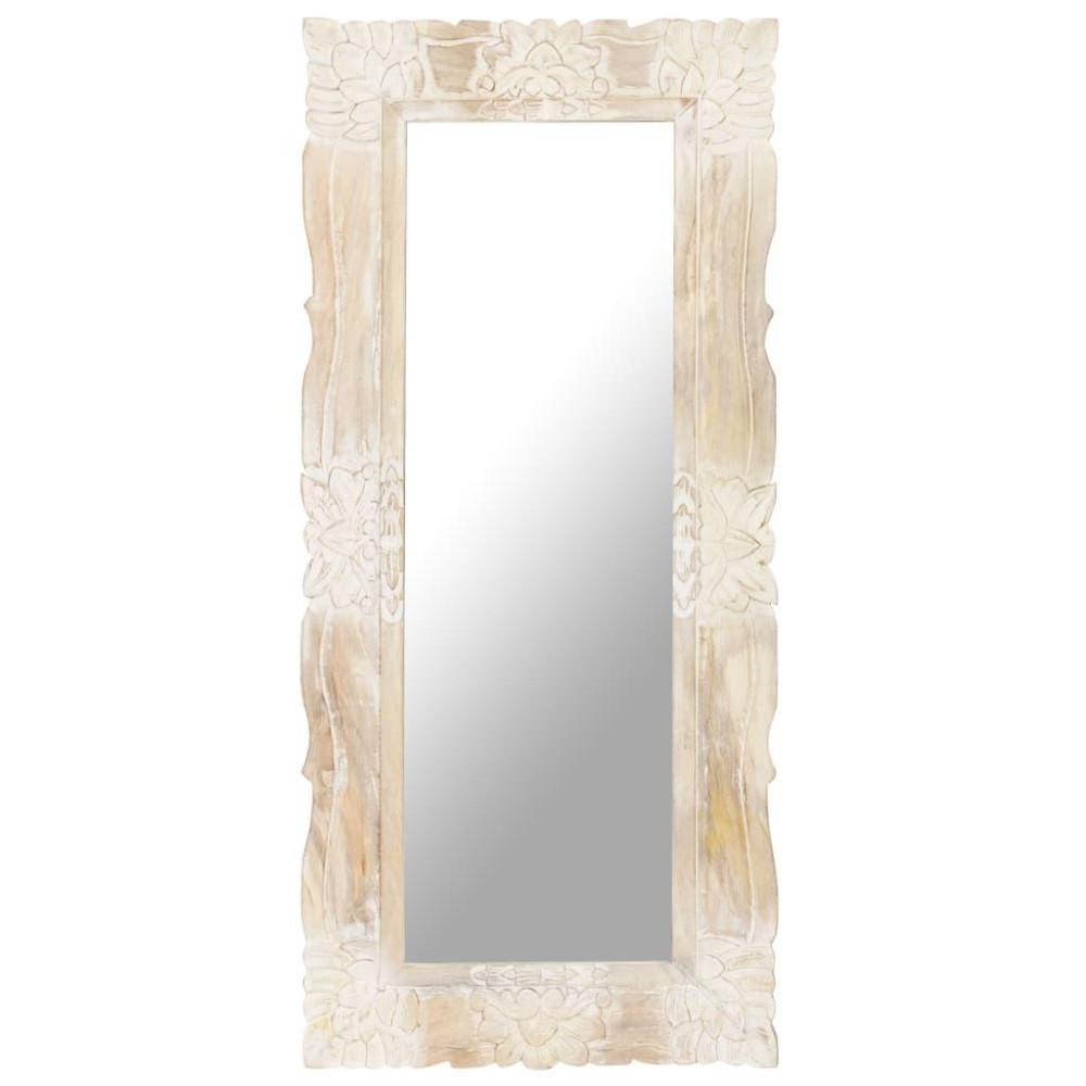 vidaXL Mirror White 43.3