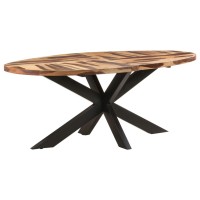 vidaXL Dining Table Oval 78.7