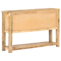 Vidaxl Sideboard 47.2X11.8X29.9 Rough Mango Wood