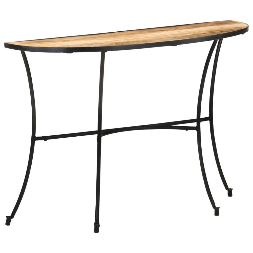 Vidaxl Side Table 43.3X15.7X30.3 Solid Mango Wood