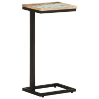 Vidaxl Side Tables 2 Pcs 12.4X9.6X25.4 Solid Reclaimed Wood