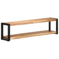 Vidaxl Tv Cabinet 59.1X11.8X15.7 Solid Acacia Wood
