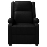 vidaXL Recliner Black Faux Leather