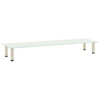 vidaXL TV Stand Frosted 55.1