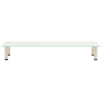 vidaXL TV Stand Frosted 55.1