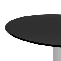 vidaXL Coffee Table Black 15.7