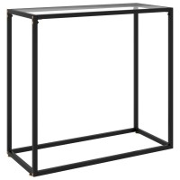 vidaXL Console Table Transparent 31.5