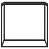 vidaXL Console Table Black 31.5