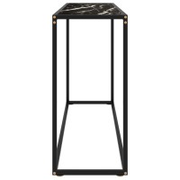 vidaXL Console Table Black 47.2