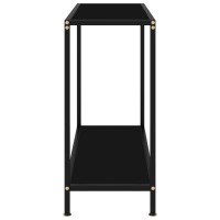 vidaXL Console Table Black 31.5