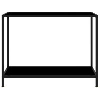 vidaXL Console Table Black 39.4