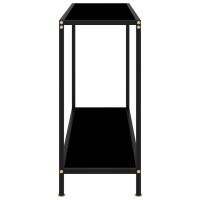 vidaXL Console Table Black 39.4