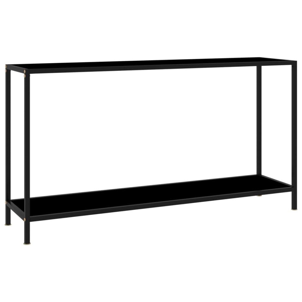 vidaXL Console Table Black 55.1