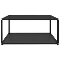 vidaXL Coffee Table Black 31.5