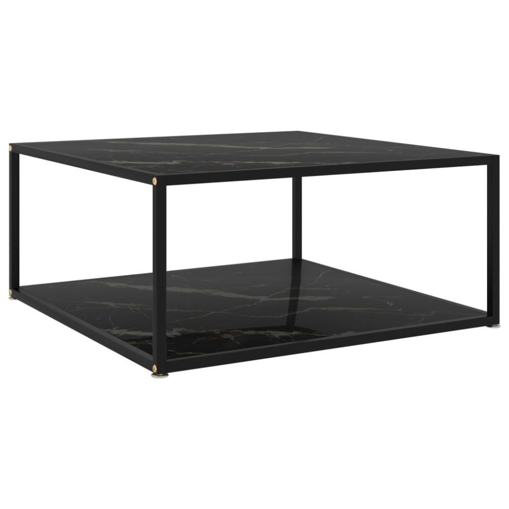 vidaXL Coffee Table Black 31.5