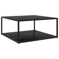 vidaXL Coffee Table Black 31.5