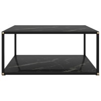 vidaXL Coffee Table Black 31.5