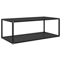 vidaXL Coffee Table Black 39.4