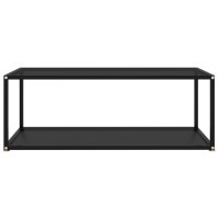 vidaXL Coffee Table Black 39.4