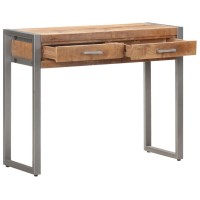 Vidaxl Console Table 37.4X13.8X29.5 Solid Mango Wood