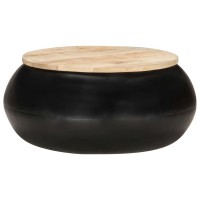 vidaXL Coffee Table Black 26.8