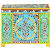 vidaXL Hand Painted Storage Box x 19.7