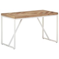 Vidaxl Dining Table 47.2X23.6X29.9 Solid Acacia And Mango Wood