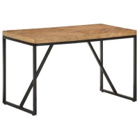 Vidaxl Dining Table 47.2X23.6X29.9 Solid Acacia And Mango Wood