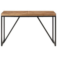 Vidaxl Dining Table 47.2X23.6X29.9 Solid Acacia And Mango Wood