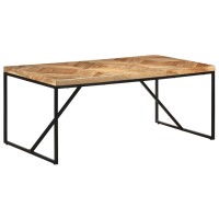 Vidaxl Dining Table 70.9X35.4X29.9 Solid Acacia And Mango Wood