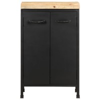 Vidaxl Sideboard 18.5X13.8X29.9 Rough Mango Wood