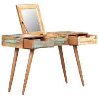 vidaXL Dressing Table with Mirror 44.1