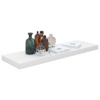 vidaXL Floating Wall Shelves 4 pcs High Gloss White 31.5