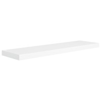 Vidaxl Floating Wall Shelves 4 Pcs White 35.4X9.3X1.5 Mdf