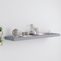 Vidaxl Floating Wall Shelf Gray 35.4X9.3X1.5 Mdf