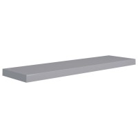 Vidaxl Floating Wall Shelf Gray 35.4X9.3X1.5 Mdf