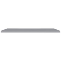 vidaXL Floating Wall Shelves 4 pcs Gray 47.2