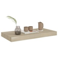 Vidaxl Floating Wall Shelf Oak 19.7X9.1X1.5 Mdf