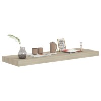 Vidaxl Floating Wall Shelf Oak 31.5X9.3X1.5 Mdf