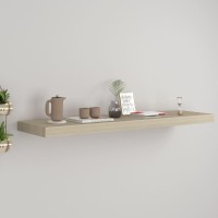 Vidaxl Floating Wall Shelf Oak 35.4X9.3X1.5 Mdf