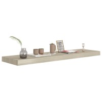 Vidaxl Floating Wall Shelf Oak 35.4X9.3X1.5 Mdf