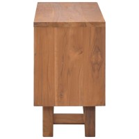 Vidaxl Tv Cabinet 31.5X11.8X19.7 Solid Teak Wood