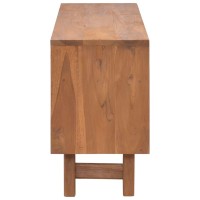 Vidaxl Tv Cabinet 43.3X11.8X19.7 Solid Teak Wood