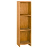 Vidaxl Bookshelf 11.8X11.8X43.3 Solid Teak Wood