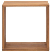 Vidaxl Bedside Cabinet 15.7X11.8X15.7 Solid Teak Wood