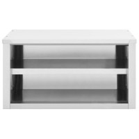 Vidaxl Kitchen Wall Cabinet 35.4X15.7X19.7 Stainless Steel