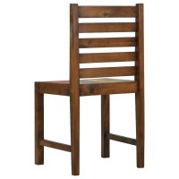 vidaXL Dining Chairs 2 pcs Solid Reclaimed Wood