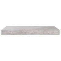 vidaXL Floating Wall Shelves 4 pcs Concrete Gray 19.7