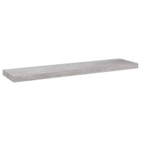 vidaXL Floating Wall Shelves 4 pcs Concrete Gray 35.4