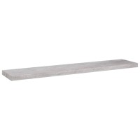 vidaXL Floating Wall Shelves 2 pcs Concrete Gray 47.2